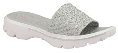 Silver 'Ruth' ladies casual comfort sandals